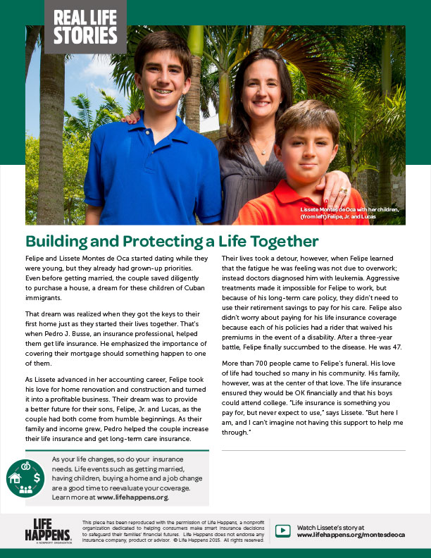 Building and Protecting a Life Together